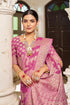 Vasthrlay Women's Lucknowi Chikankari Cotton Saree