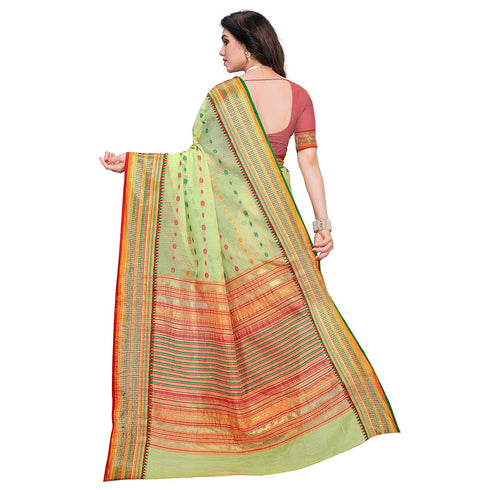 Vasthrlay Cotton Manipuri Unstitched Ethnic Wear