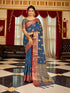 Vasthrlay Women's Cotton Designer Unstitched Saree