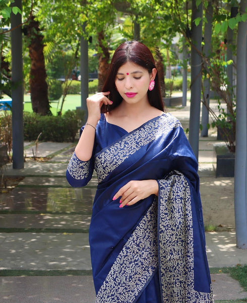 Vasthrlay Tussar Handloom Saree