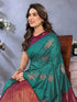 Vasthrlay Banarasi Unstitched Saree