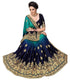 Vasthrlay Embroidey Blouse Blue Ethnic Wear