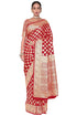 Vasthrlay Banarasi Bridal Maroon Ethnic Wear