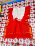 Vasthrlay Nr Handloom Bhagalpuri Running Green Orange