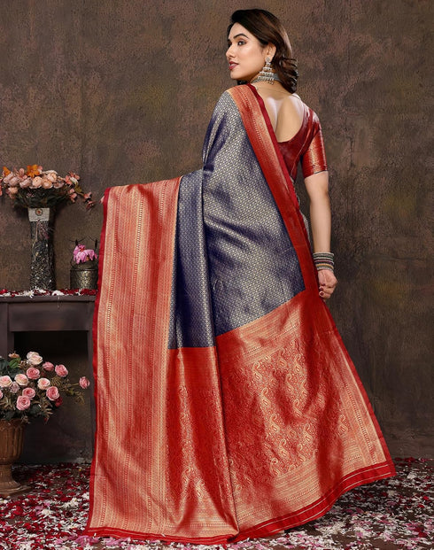 Vasthrlay Banarasi Kanjivaram Az Ys Og Yukti Yellow Ethnic Wear