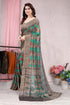 Vasthrlay Fashion Chiffon Georgette Beige Ethnic Wear