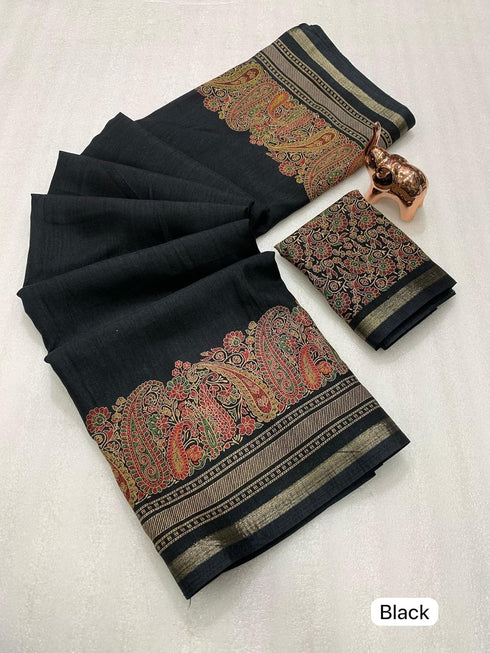 Vasthrlay Saree Kashmiri Floral