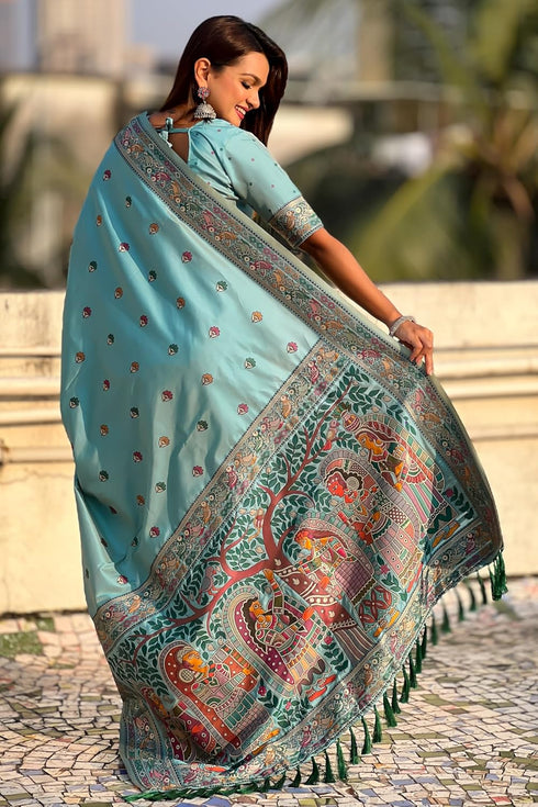 Vasthrlay Kanjivaram Unstitched Blouse Ethnic Wear