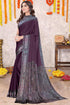 Vasthrlay Fashion Chiffon Abstrect Printed Ethnic Wear