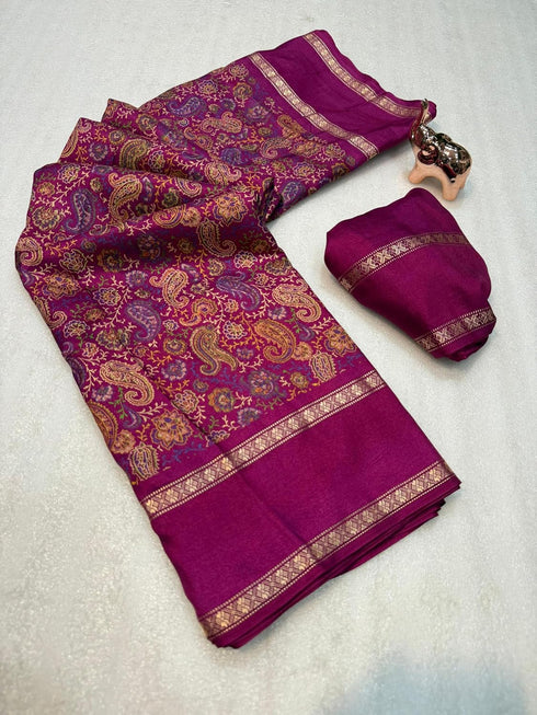 Vasthrlay Kashmiri Weaving Mehendi1