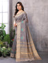 VasthrlayBoarder Embroidered Unstitched Gold Free Ethnic Wear