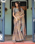 Vasthrlay Handloom Multicolor Saree