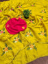 Vasthrlay Vichitra Embroidery Brown Black