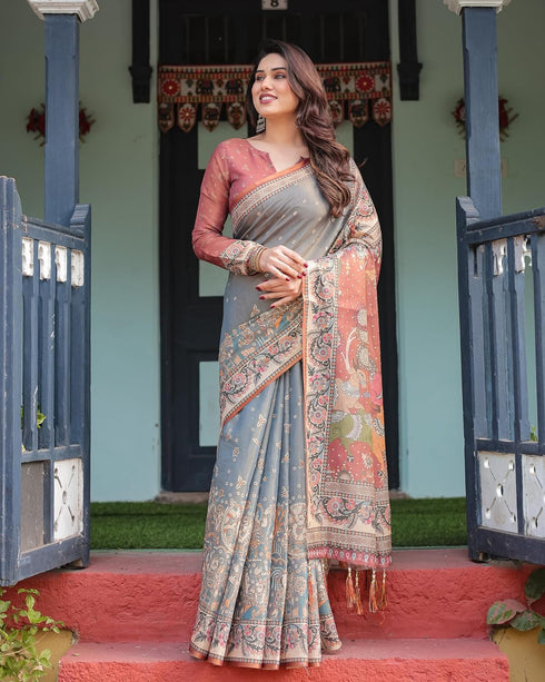 Vasthrlay Traditional Cotton Saree