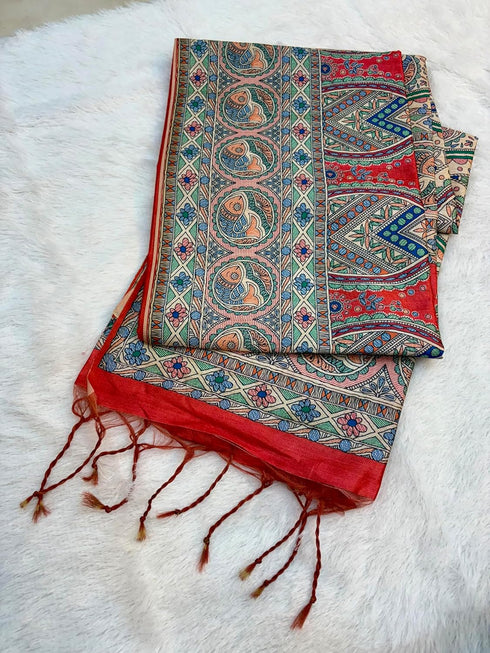 Vasthrlay Kalamkari Floral Designer