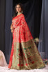 Vasthrlay Kanjeevaram Silk Mandana Pink Free Ethnic Wear