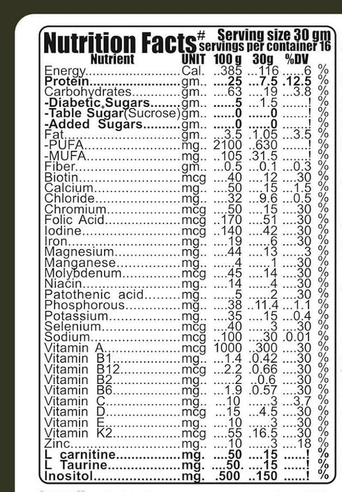 Develo Diabetic Protein Powder Mixed Fruit