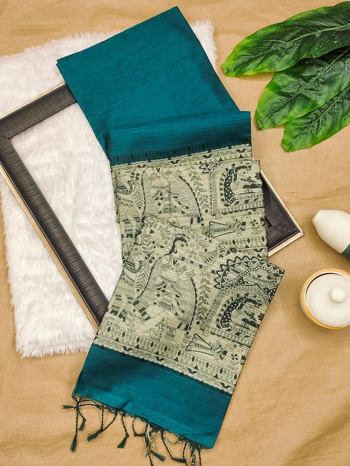 Vasthrlay Tussar Saree Bordar