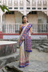 Vasthrlay Tussar Silk Saree Patola Ikkat