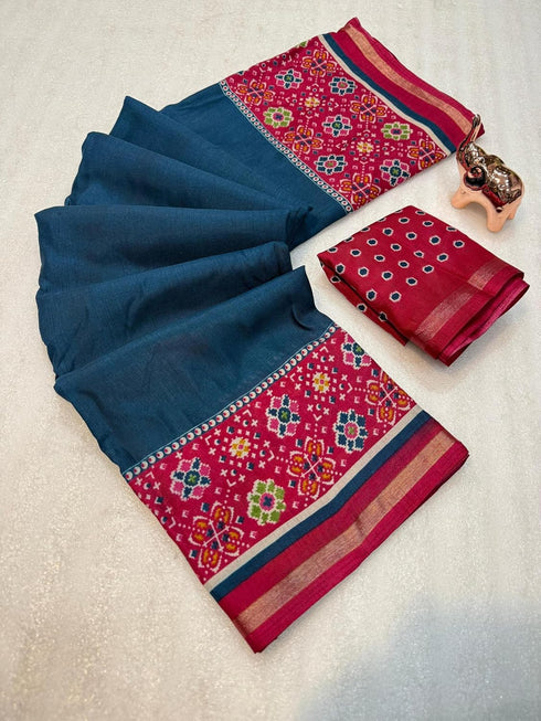 Vasthrlay Beautiful Floral Weaving