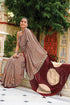 Vasthrlay Fashion Stripes Printed Ethnic Wear
