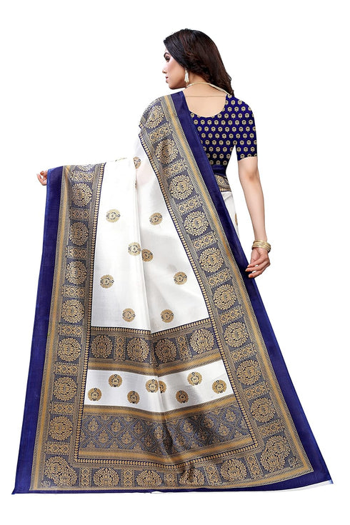 Vasthrlay Printed Aamrapali Red Free Ethnic Wear