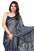 Vasthrlay Fashion Chiffon Turquoise Ethnic Wear