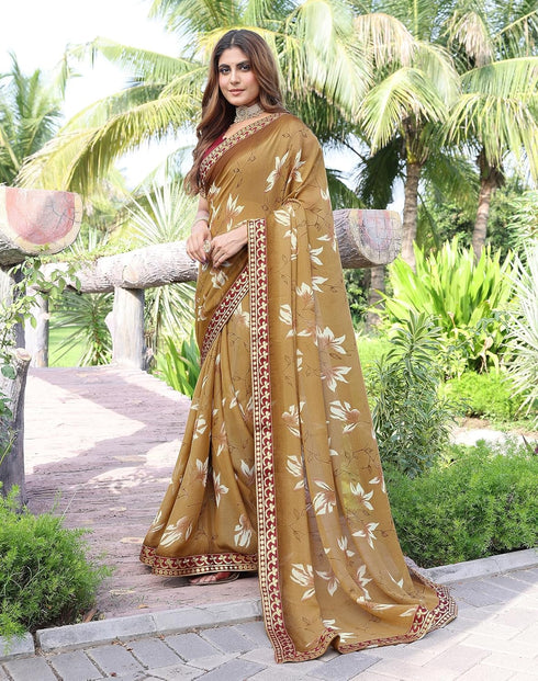 Vasthrlay Georgette Lightweight Regular Az Ys Hiru Ethnic Wear