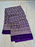 Vasthrlay Ajrakh Saree Crepe