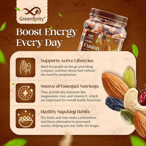 GreenFinity Premium Mixed Dry Fruits & Nuts