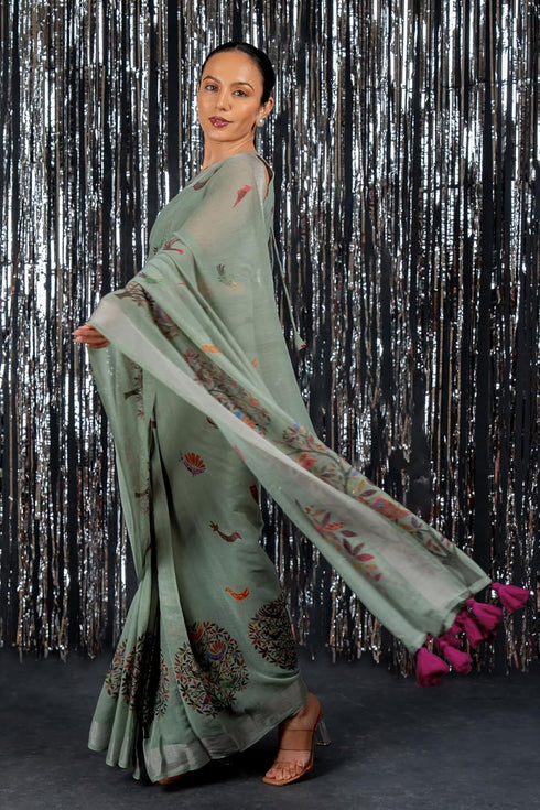 Vasthrlay Fashion Cotton Printed Ethnic Wear