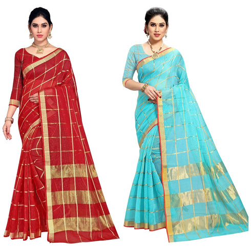 VasthrlayCotton Manipuri Unstitched Ethnic Wear