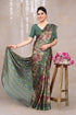 Vasthrlay Fashion Chiffon Georgette Beige Ethnic Wear
