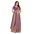 Vasthrlay Pink Kanjivaram Unstitched Saree
