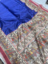 Vasthrlay Tussar Ghicha Traditional Kalamkari Madhubani