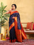 Vasthrlay Banarasi Unstitched Saree