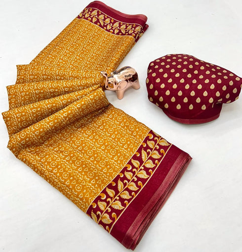 Vasthrlay Kalamkari Beautiful Navy Blue