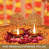 Behoma 100% Pure Brass Kalpavriksha Diya for Puja - Set of 2