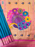 Vasthrlay Paithani Kanjivaram Royalblue
