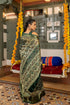 Vasthrlay Fashion Paisley Printed Grey Ethnic Wear