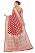 Vasthrlay Banarasi Bridal Maroon Ethnic Wear