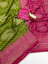 Vasthrlay Georgette Beautiful Aquablue