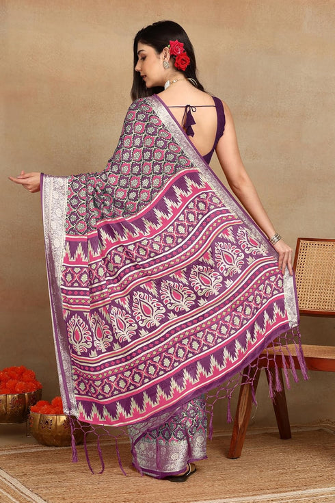 Vasthrlay Fashion Georgette Bandhani Printed Ethnic Wear