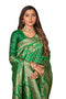 Vasthrlay Banarasi Wine Ethnic Wear