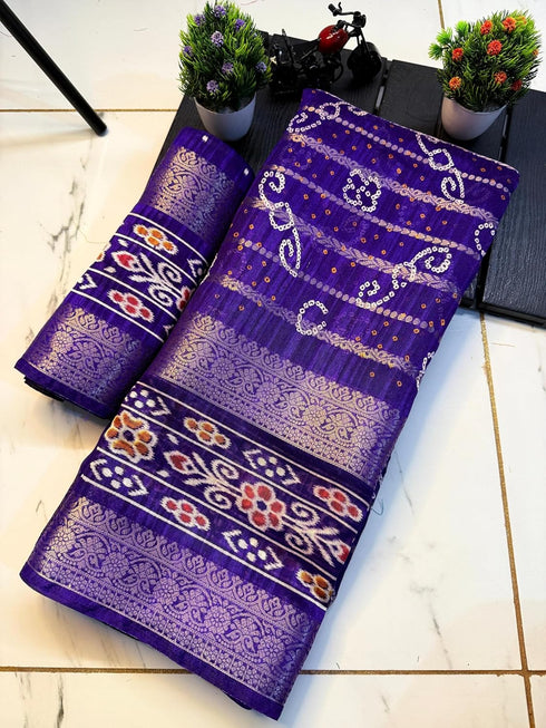 Vasthrlay Tussar Silk Saree