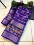 Vasthrlay Tussar Silk Saree