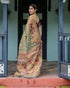 Vasthrlay Handloom Turquoise Traditional Saree