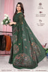 Vasthrlay Fashion Chiffon Printed Dusty Ethnic Wear