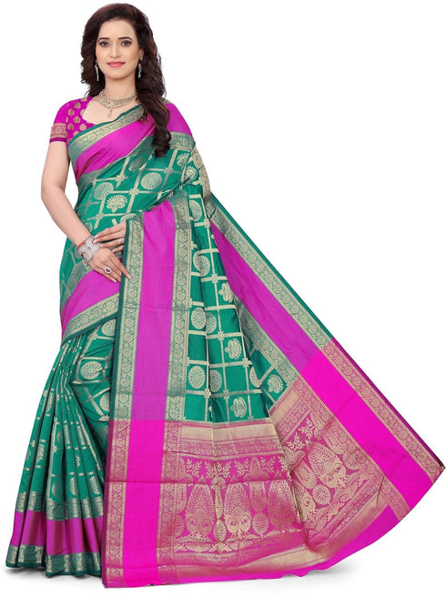 Vasthrlay Banarasi Unstiched Ethnic Wear