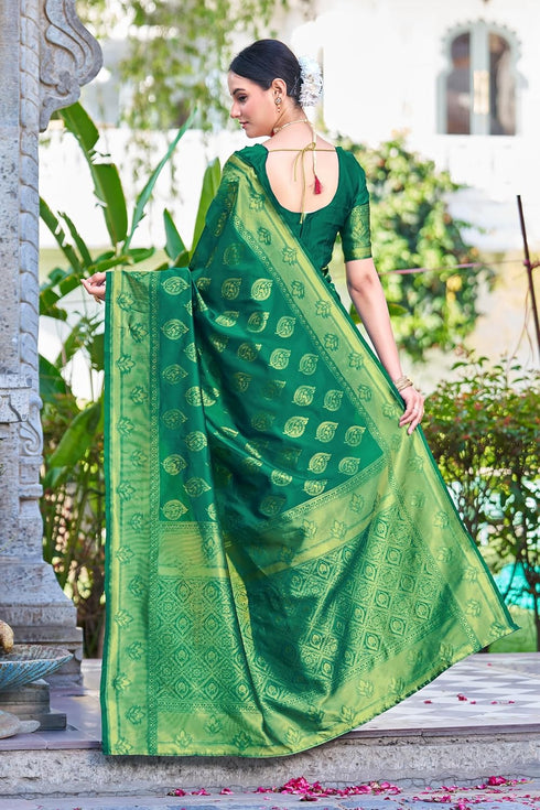 Vasthrlay Banarasi Wine Ethnic Wear
